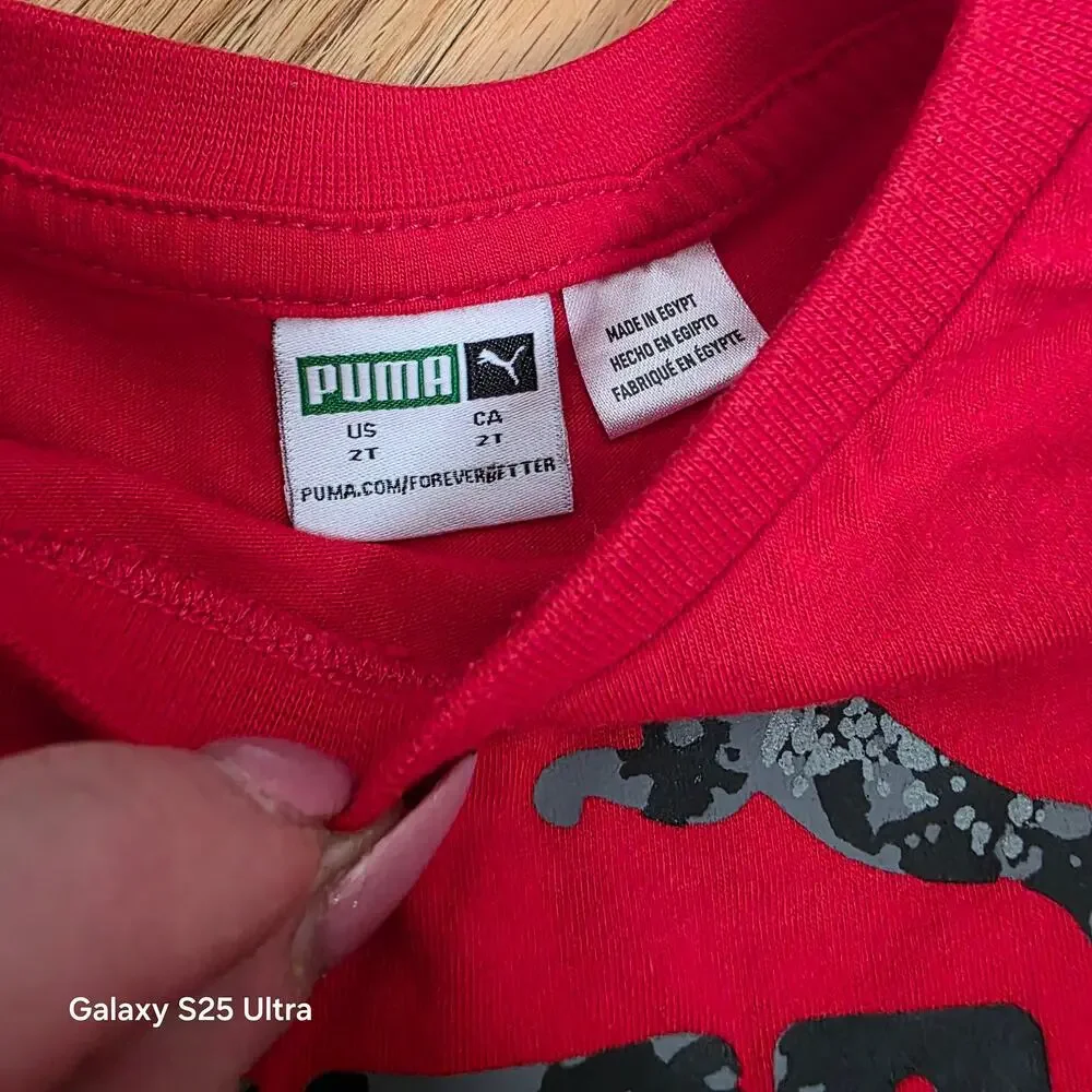Puma boys' long-sleeve t-shirt and tricot pants‎ set sz 2T - Picture 7 of 7